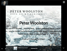 Tablet Screenshot of peterwoolston.com